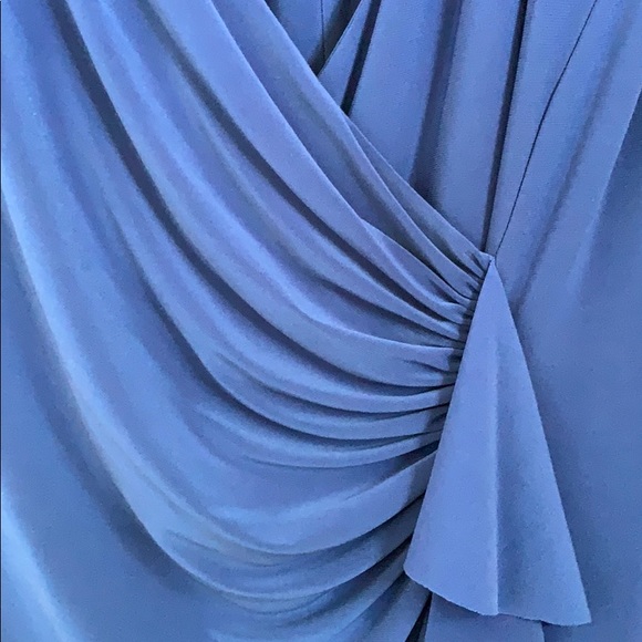 Evan-Picone Black Label Sapphire Blue Dress - Picture 2 of 8